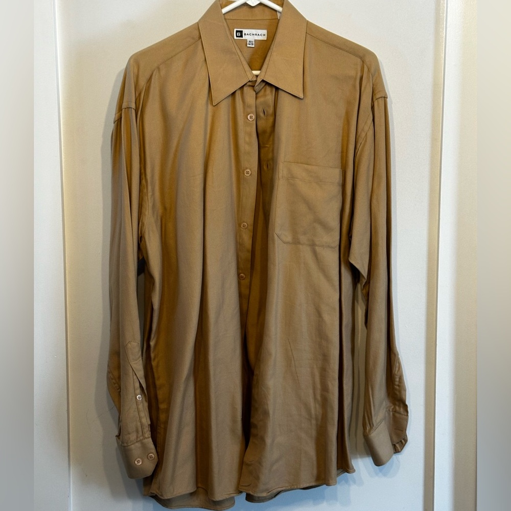 Bachrach Men’s Long Sleeve Dress Shirt